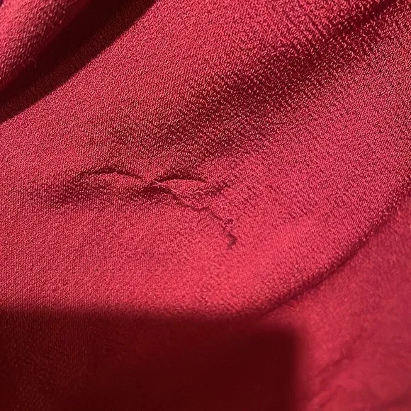 One Clothing Long Sleeve Burgundy Romper - Picture 5 of 6